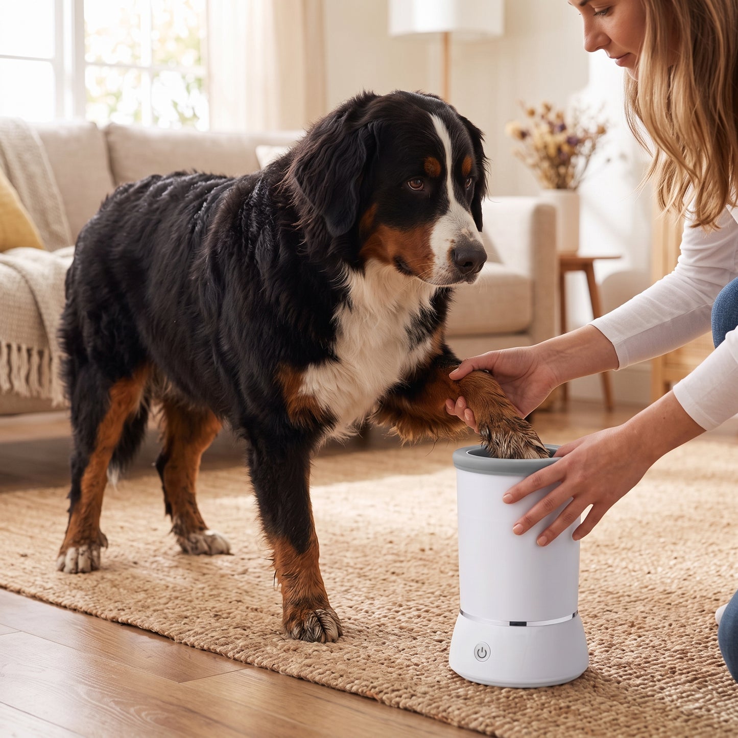 Electric Automatic Dog Paw Cleaner Cup