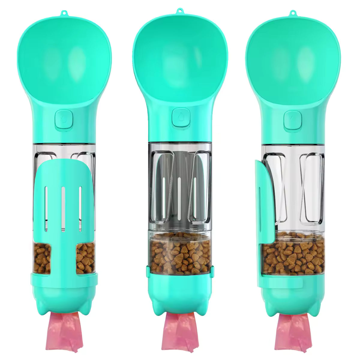 4 in 1 Portable Dog Water Bottle
