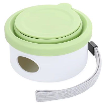 3 in 1 Collapsible Silicone Pet Travel Bowl Set
