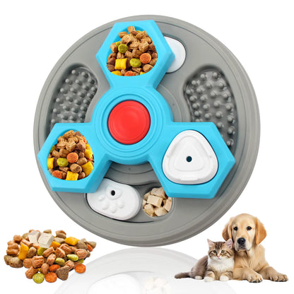 Interactive Pet Puzzle Bowl