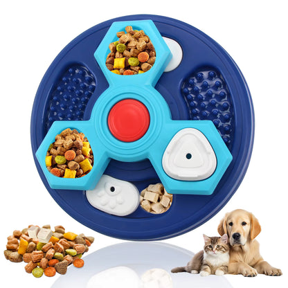 Interactive Pet Puzzle Bowl