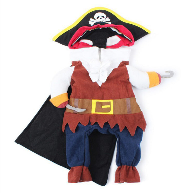 Funny Pirate Dog Costume