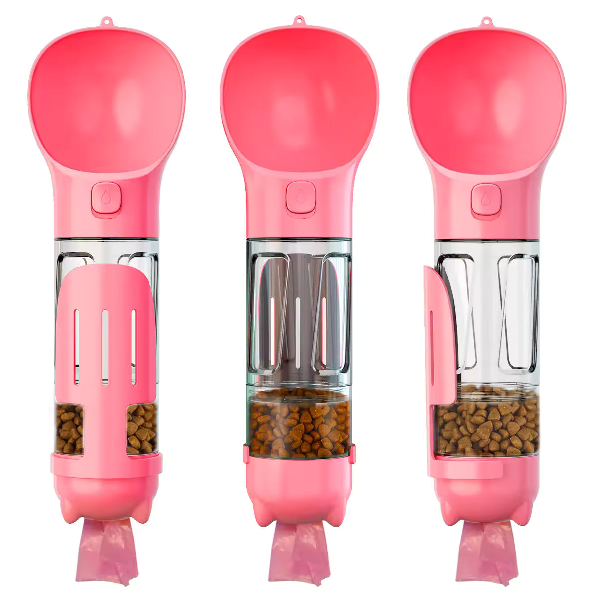 4 in 1 Portable Dog Water Bottle