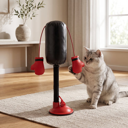 Interactive Cat Punching Bag Toy