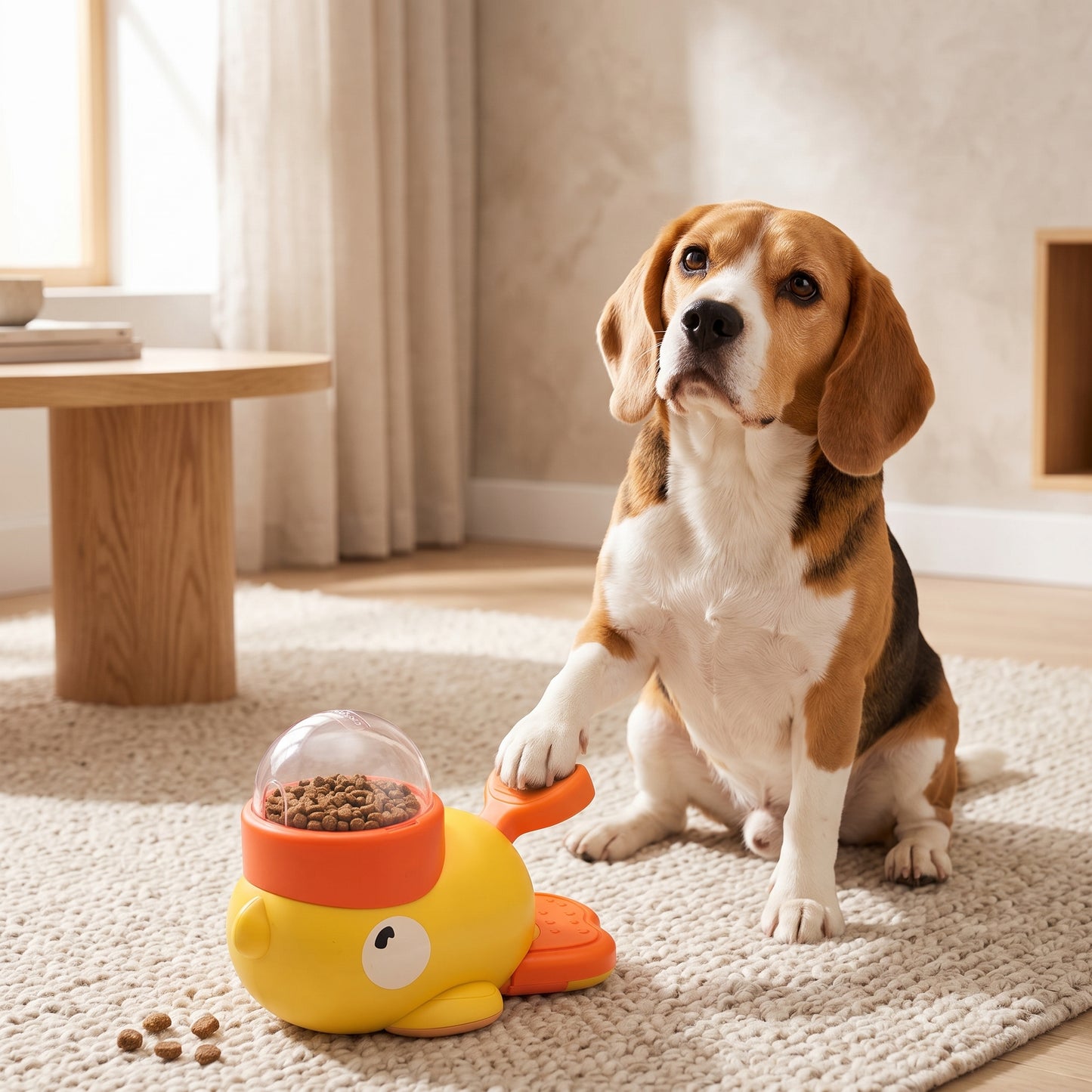 Interactive Dog Puzzle Feeder Toy