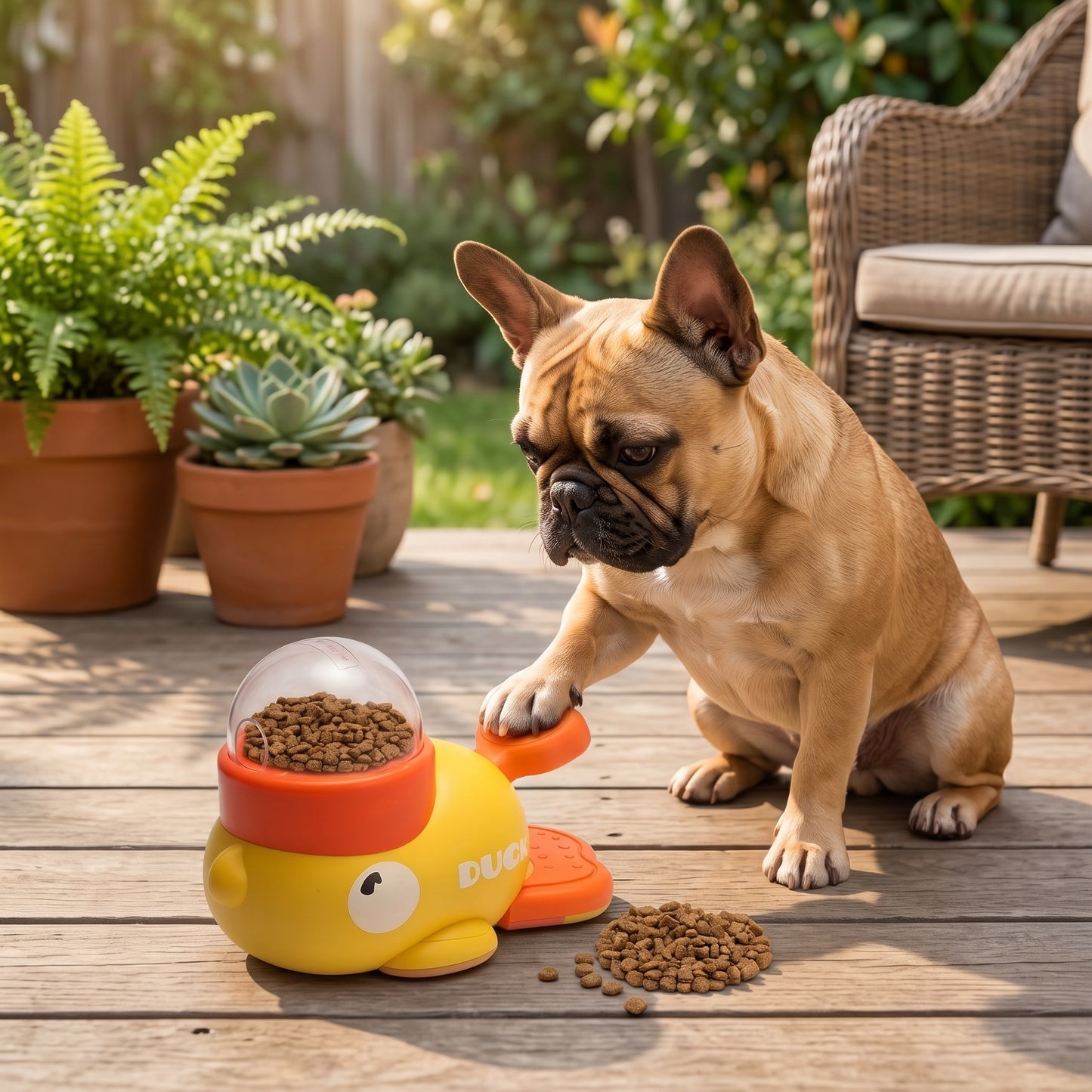 Interactive Dog Puzzle Feeder Toy