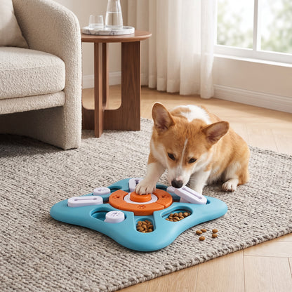 Interactive Dog Puzzle Feeder