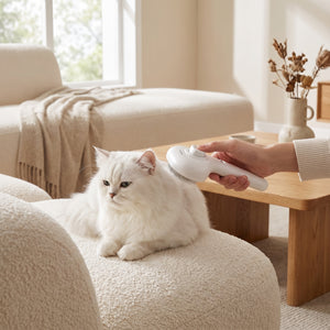3-in-1 Pet Steam Grooming Brush