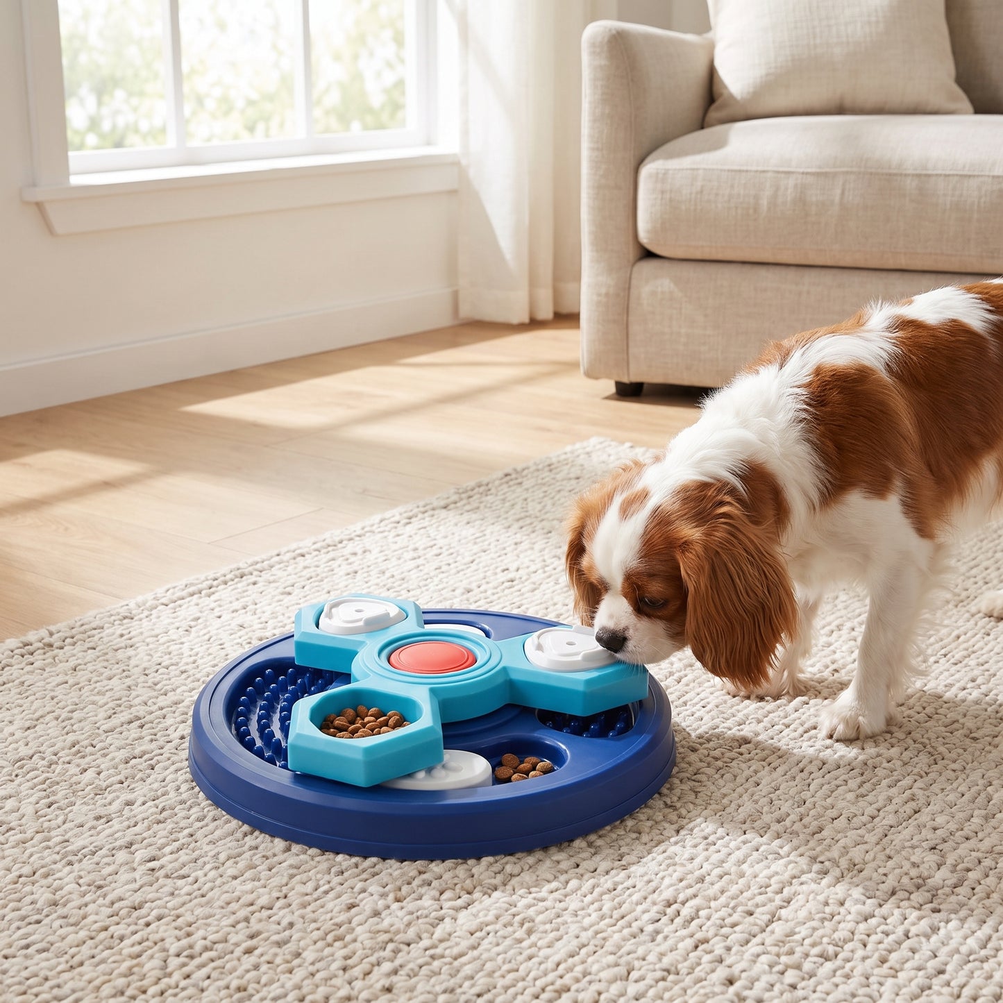 Interactive Pet Puzzle Bowl