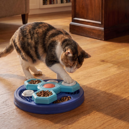 Interactive Pet Puzzle Bowl