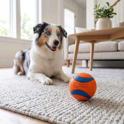 Ultra Bounce Rubber Dog Fetch Ball