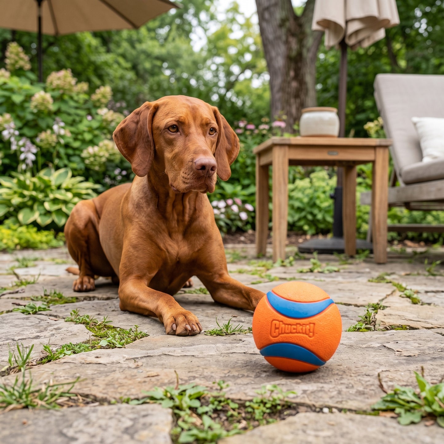 Ultra Bounce Rubber Dog Fetch Ball