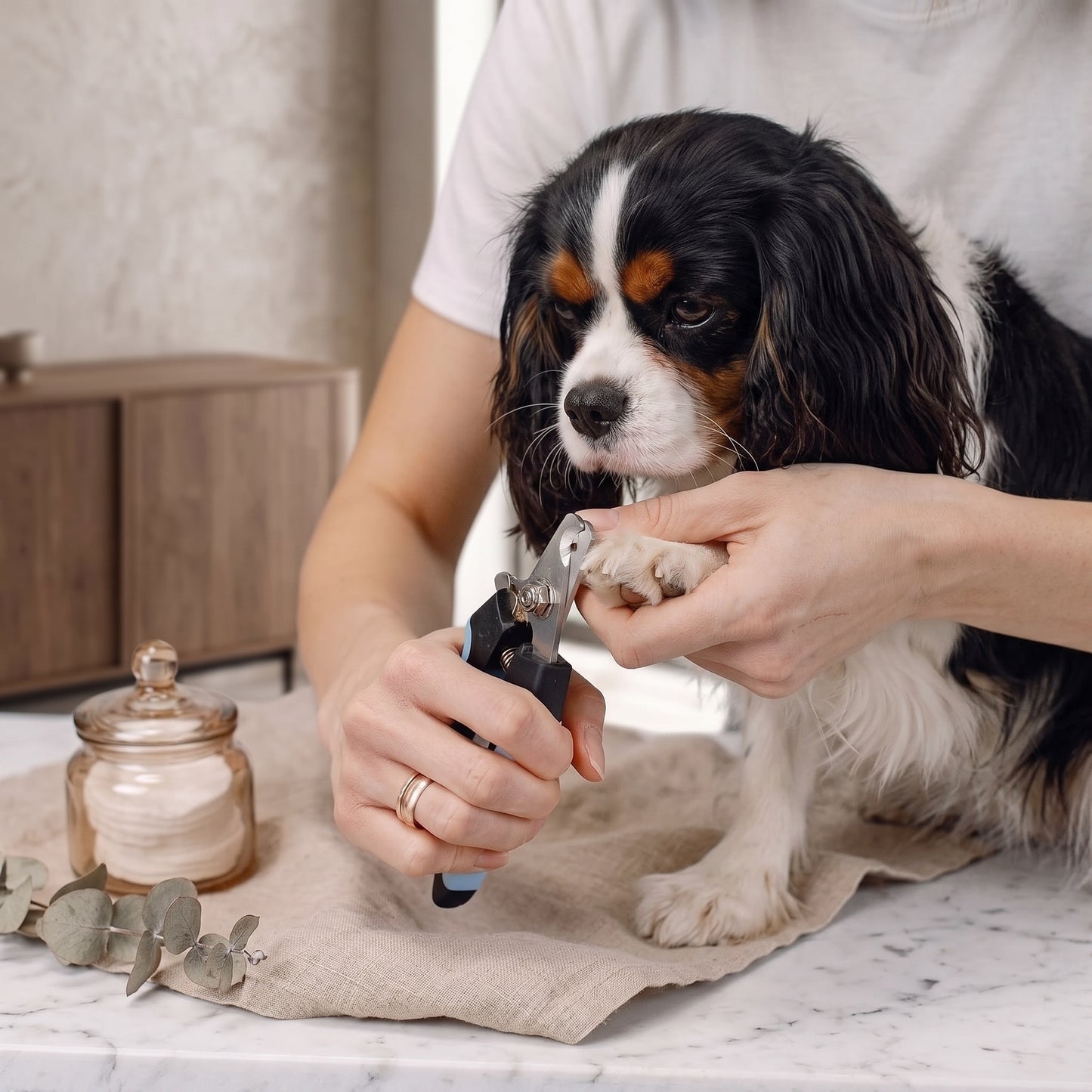 Professional Pet Nail Clippers with Safety Guard & Nail File