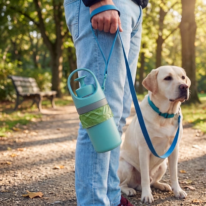 Portable Dog Poop Scooper with Built-In Bag Dispenser