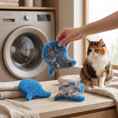 Reusable Pet Hair Remover for Washing Machine & Laundry