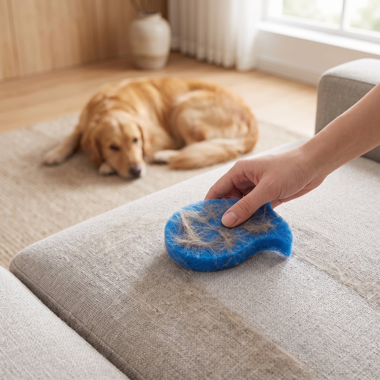 Reusable Pet Hair Remover for Washing Machine & Laundry