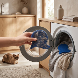 Reusable Pet Hair Remover for Washing Machine & Laundry