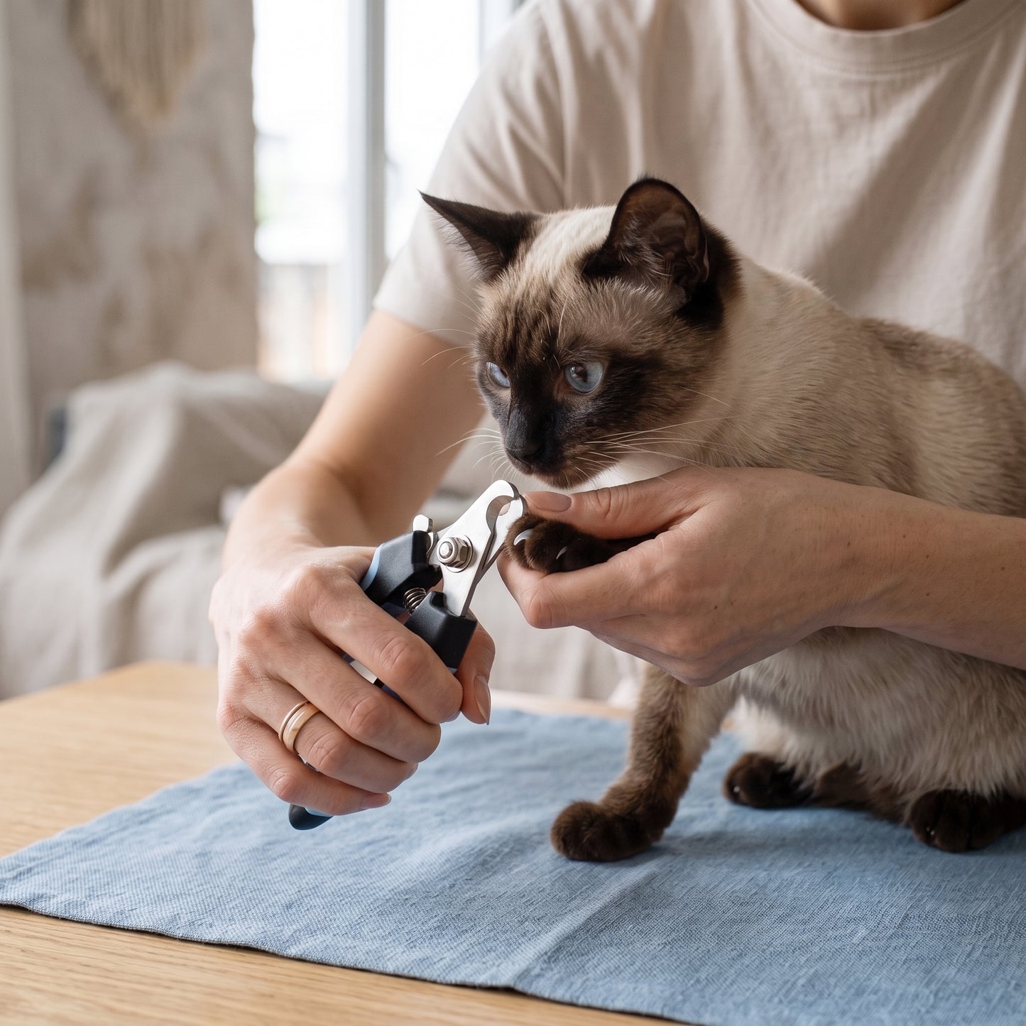 Professional Pet Nail Clippers with Safety Guard & Nail File