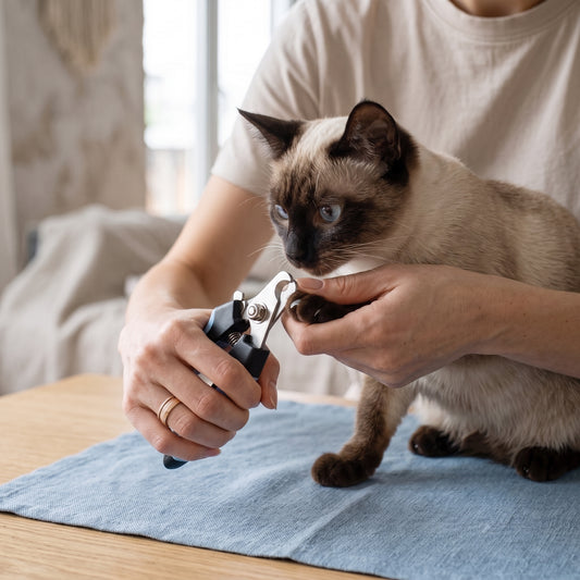 Professional Pet Nail Clippers with Safety Guard & Nail File