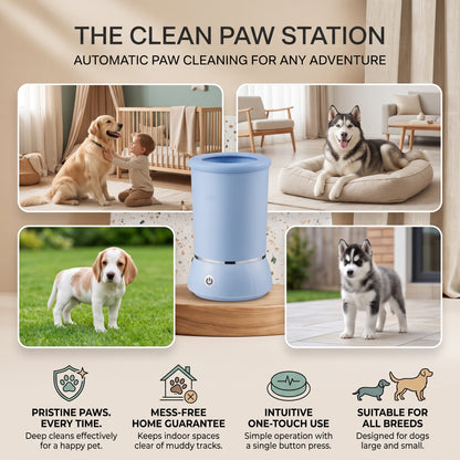 Electric Automatic Dog Paw Cleaner Cup