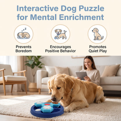 Interactive Pet Puzzle Bowl