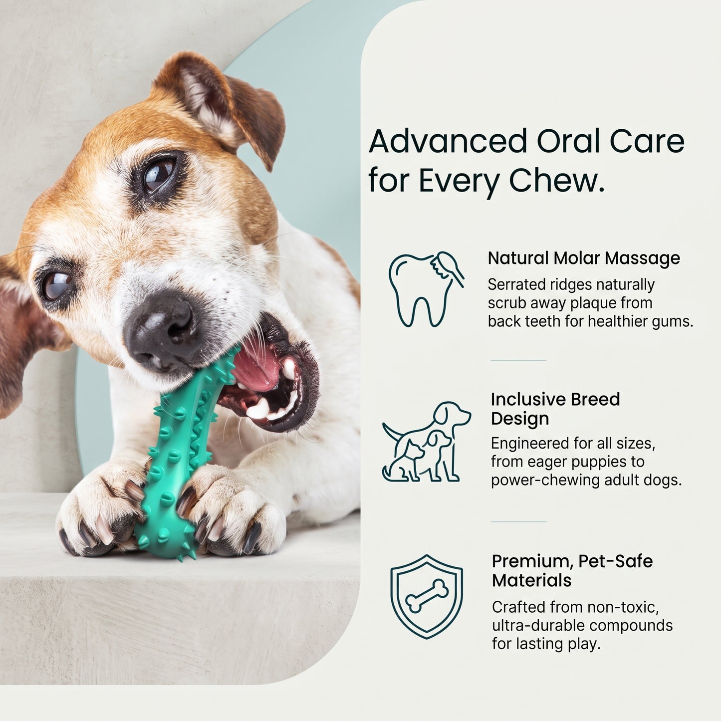 Indestructible Puppy Teething Chew Toy for Dogs