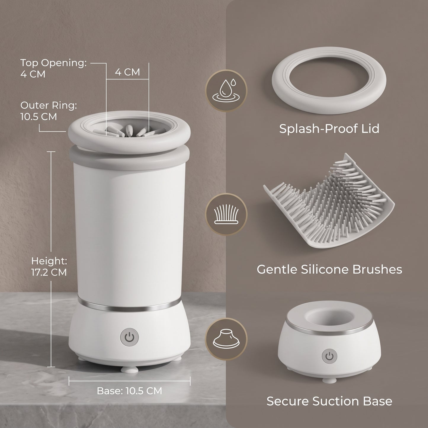 Electric Automatic Dog Paw Cleaner Cup
