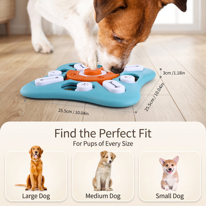 Interactive Dog Puzzle Feeder