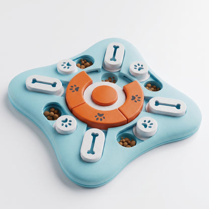 Interactive Dog Puzzle Feeder